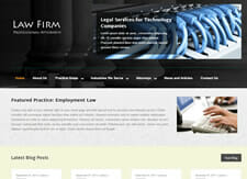 Novo website and blog design for law offices
