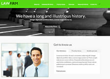 Mystic Website Design Theme for Law Firms