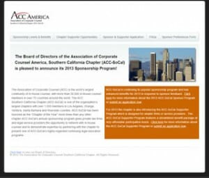 Association of Corporate Counsel Southern California