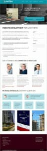 Vires website design template for Law Firms